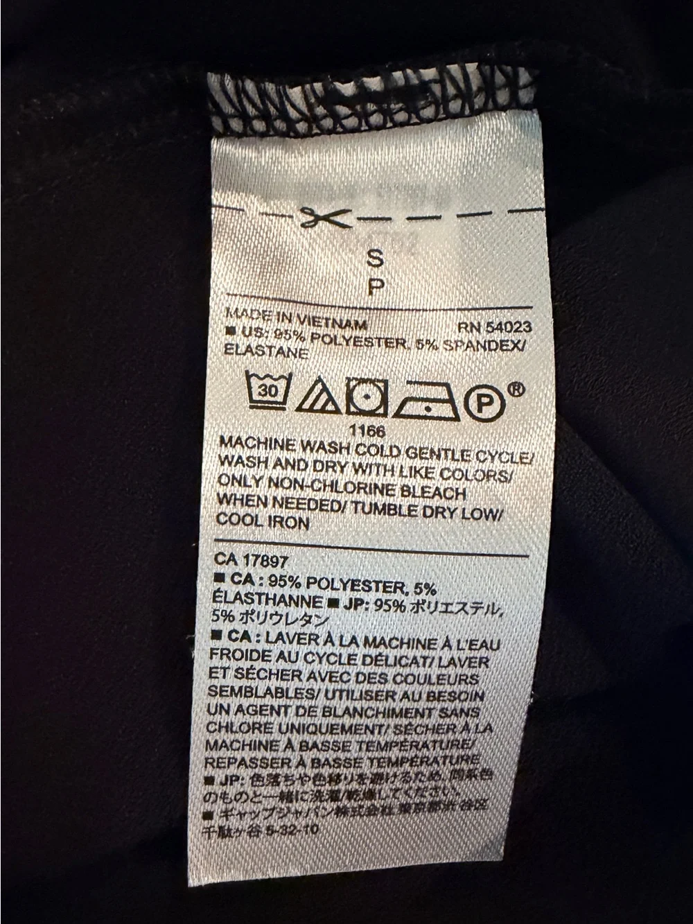 Banana Republic Black Sleeveless Mock Neck Tank - Picture 5 of 5